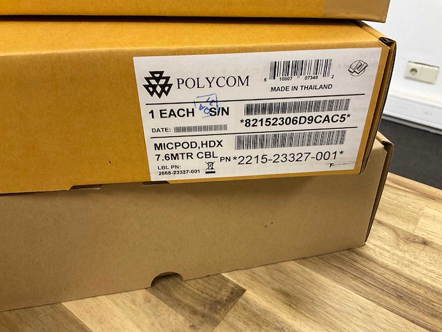 Polycom hdx 6000 videoconferecing system - afbeelding 5 van  5