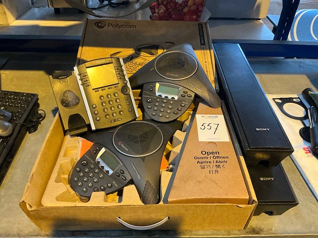 Polycom soundstation ip 6000 conference system (2x) - afbeelding 1 van  4