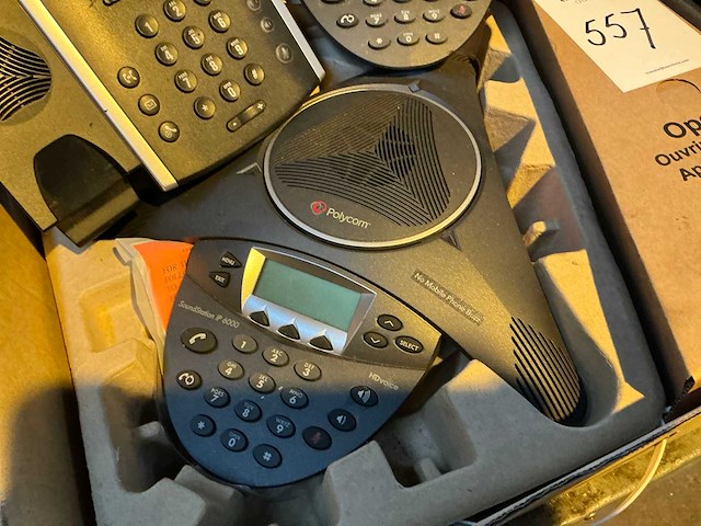 Polycom soundstation ip 6000 conference system (2x) - afbeelding 3 van  4