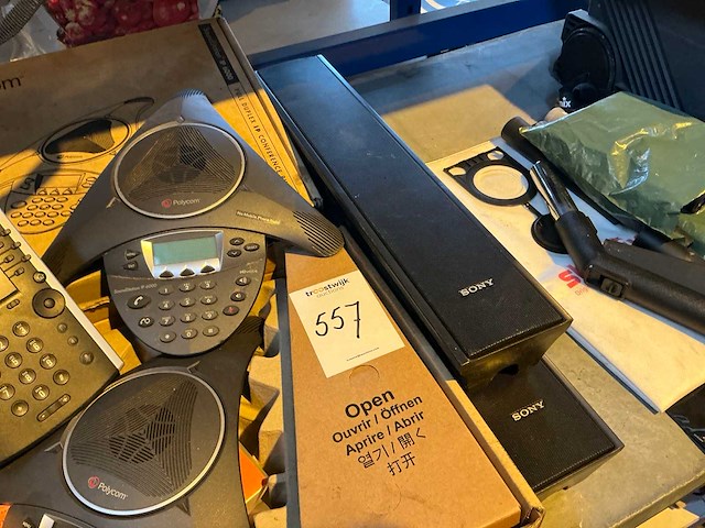 Polycom soundstation ip 6000 conference system (2x) - afbeelding 4 van  4