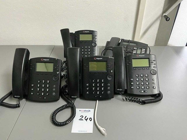 Polycom vxx300 voip telefoon (5x) - afbeelding 1 van  3