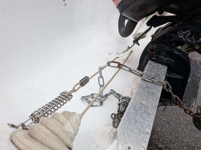 Polyerster boot met trailer - afbeelding 18 van  41