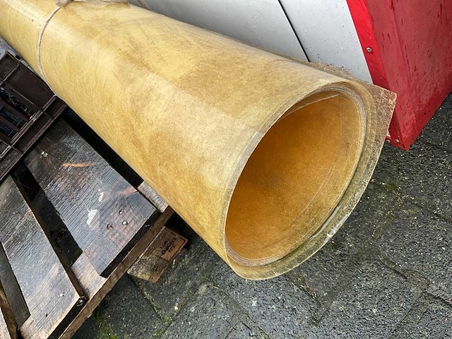 Polyester - vlakke plaat op rol - t.b.v. lichtstraat - dakmateriaal - afbeelding 1 van  1