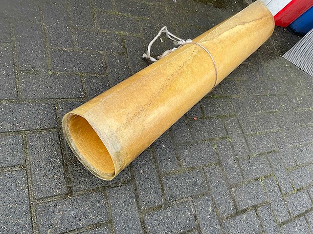Polyester - vlakke plaat op rol - t.b.v. lichtstraat - dakmateriaal - afbeelding 1 van  4