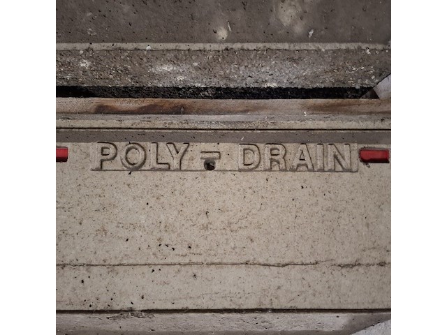 Polyester betongoten, poly drain - afbeelding 7 van  8