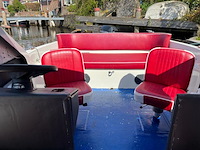 Polyester kajuitboot, kmv, met mercury f 15 el buitenboordmotor op pega boottrailer - afbeelding 11 van  31