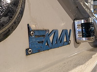 Polyester kajuitboot, kmv, met mercury f 15 el buitenboordmotor op pega boottrailer - afbeelding 25 van  31