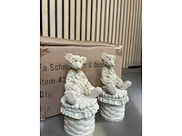 Polyester sieradendoosje met beer hoogte 13 cm (624x) - afbeelding 3 van  6