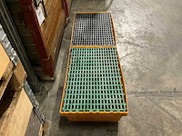 Polyetyleen lekpallet (x2) - afbeelding 3 van  5