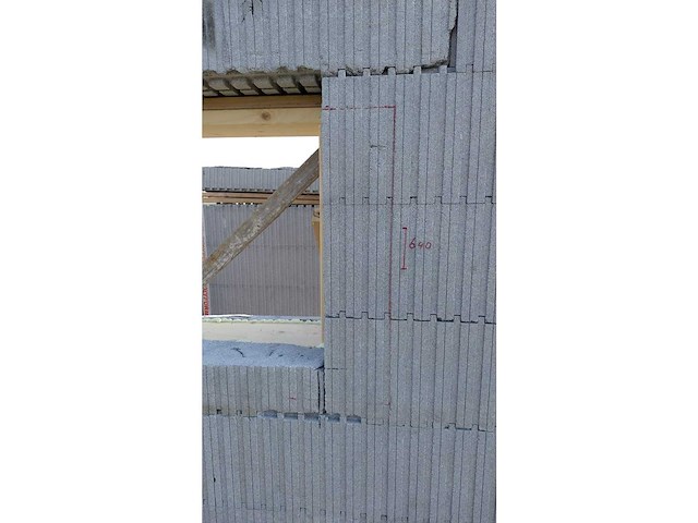 Polyform / eps - grote partij isolerende bekistings-bouw wand element voor passief bouwen - afbeelding 3 van  28