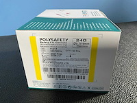 Polymed - veilige infuusnaalden - 24gx19mm (box/50) (50x) - afbeelding 3 van  6