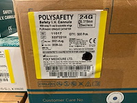 Polymed - veilige infuusnaalden - 24gx19mm (box/50) (50x) - afbeelding 6 van  6