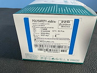 Polymed - veilige i.v. naalden - adva 22gx25mm (box/50) (90x) - afbeelding 4 van  6