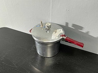 Polymerisator drukpan met manometer - afbeelding 1 van  8