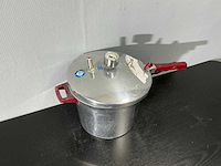 Polymerisator drukpan met manometer - afbeelding 3 van  8