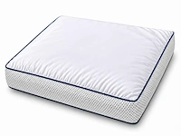 Polypercale mesh antraciet hoofdkussen 50x60x10cm (96x)