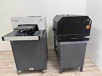 Polyprint / sefa texjet shortee & ispray dtg /dtf printer + pre-treatment machine