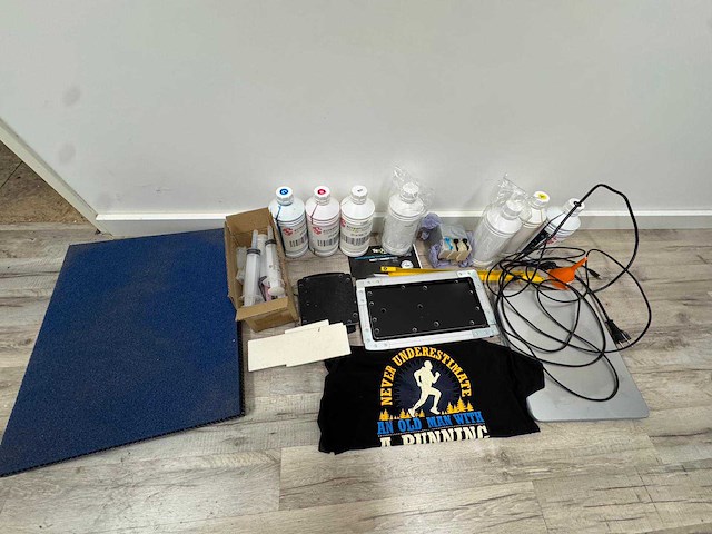 Polyprint / sefa texjet shortee & ispray dtg /dtf printer + pre-treatment machine - afbeelding 13 van  15