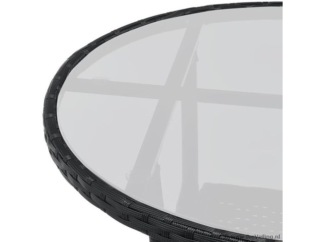 Polyrotan balkonset bayamo 3-delig - afbeelding 2 van  3