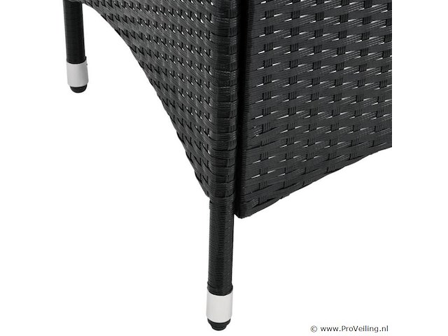 Polyrotan balkonset bayamo 3-delig - afbeelding 12 van  12
