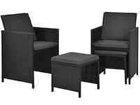 Polyrotan eetset baracoa l - afbeelding 4 van  14