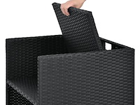 Polyrotan eetset baracoa xl - afbeelding 3 van  4