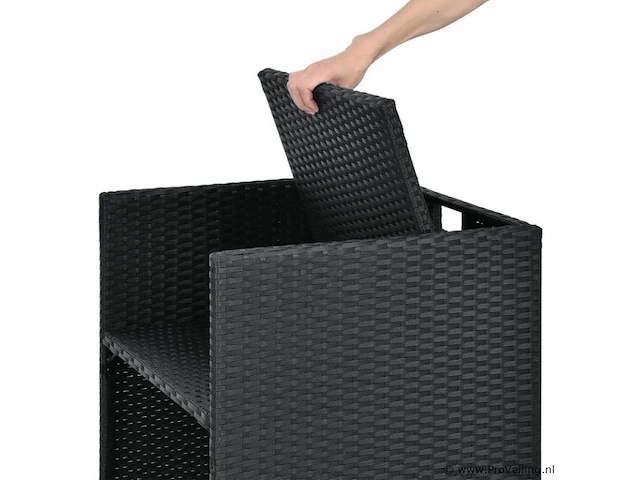 Polyrotan eetset baracoa xl - afbeelding 3 van  4
