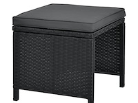 Polyrotan eetset baracoa xxl - afbeelding 9 van  14