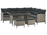 Polyrotan loungeset - afbeelding 5 van  13