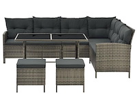 Polyrotan loungeset - afbeelding 1 van  13