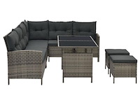 Polyrotan loungeset - afbeelding 3 van  13