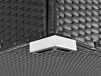 Polyrotan opbergbox ikaria 950 liter zwart - afbeelding 2 van  12