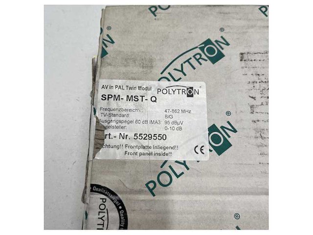 Polytron twin modulator spm-mstq av in - afbeelding 10 van  10