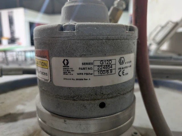 Polyurea doseerapparaat met divers toebehoren graco, reactor e-xp2 - afbeelding 6 van  30