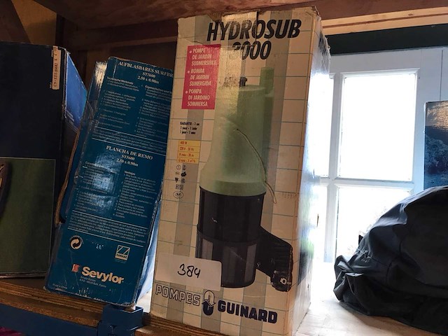 Pompes guinard hydrosub 3000 tuinpomp - afbeelding 1 van  2