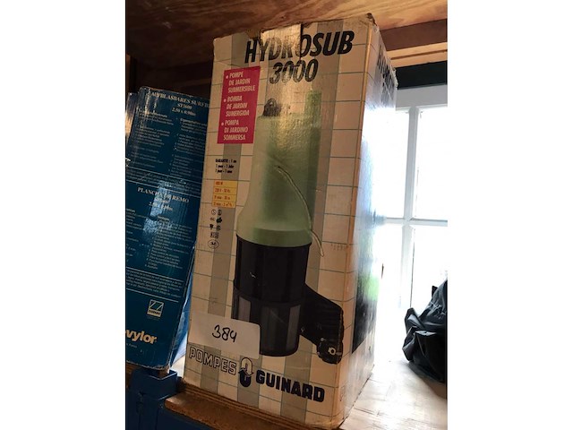 Pompes guinard hydrosub 3000 tuinpomp - afbeelding 2 van  2