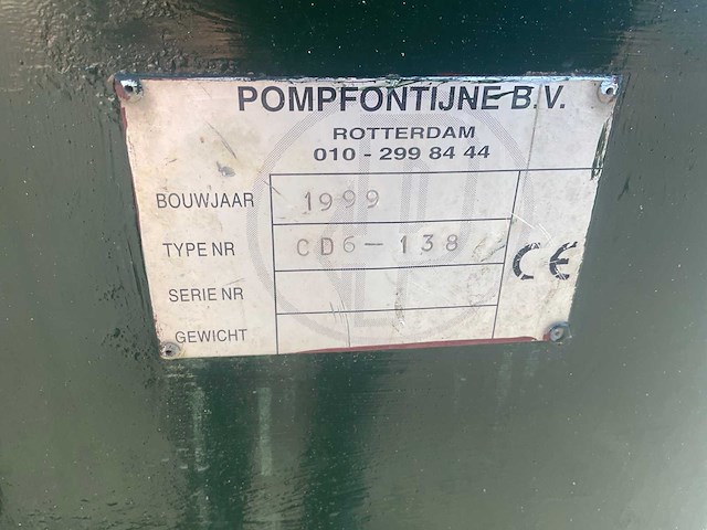 Pompfontijne cd6-138 vuilwaterpomp - afbeelding 1 van  3