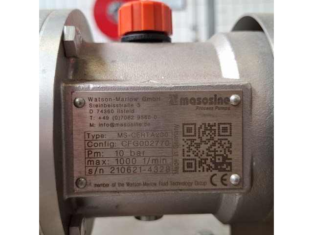 Pompunit masosine, ms certa 200, bouwjaar 2021 - afbeelding 6 van  14