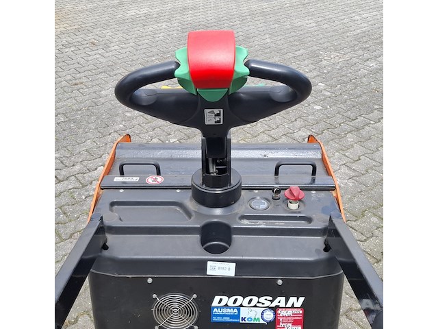 Pompwagen, doosan, ledh20-mp, oranje, 2016 - afbeelding 23 van  24