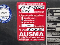 Pompwagen, komatsu, tl16, geel , 2010 - afbeelding 9 van  24