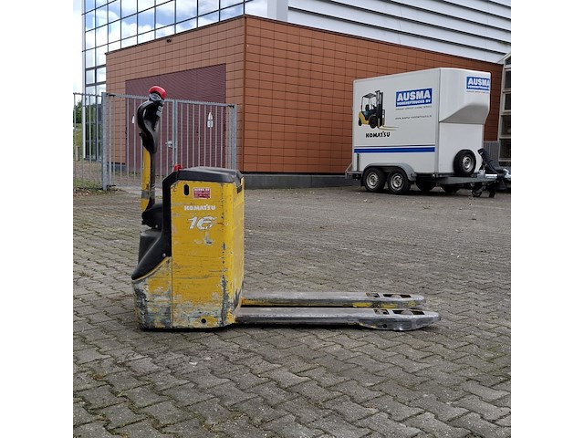 Pompwagen, komatsu, tl16, geel , 2010 - afbeelding 21 van  24