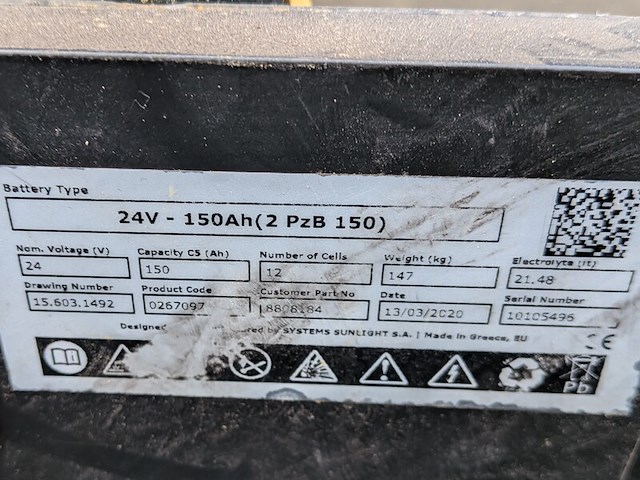 Pompwagen yale, mp16, bouwjaar 2020 - afbeelding 9 van  21