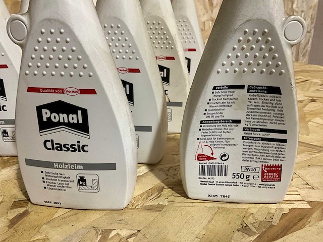 Ponal classic houtlijm (9x) - afbeelding 2 van  2