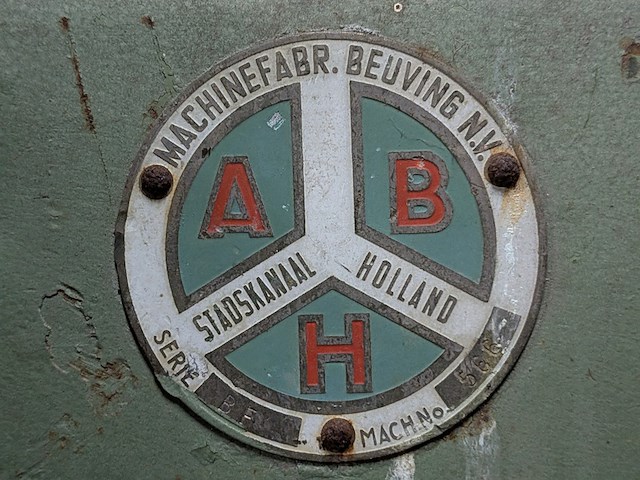 Pons/stans machine asea, mbb9 - afbeelding 7 van  9