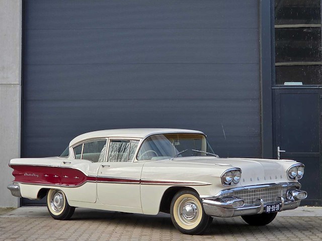 Pontiac - strato chief - oldtimer - automaat - 1958 - afbeelding 11 van  40