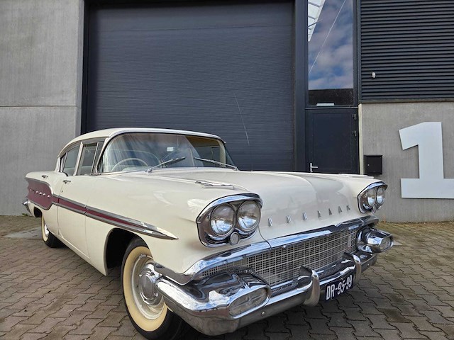 Pontiac - strato chief - oldtimer - automaat - 1958 - afbeelding 37 van  41