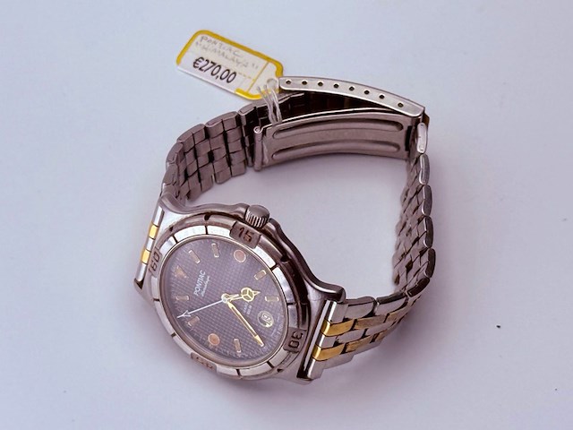 Pontiac 'himalaya' two-tone herenhorloge - afbeelding 4 van  8