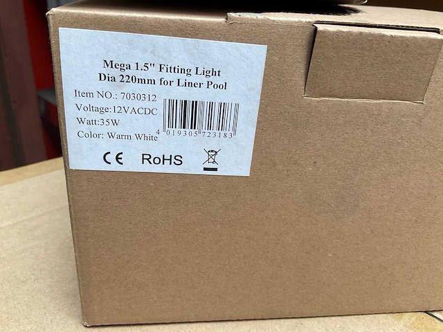 Pool light led rf-yc220tp (8x) - afbeelding 1 van  4