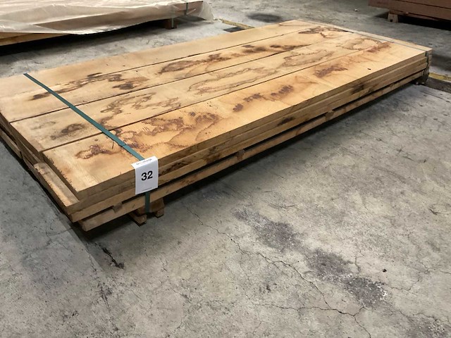 Pools eiken planken 27x220 mm (16x) - afbeelding 1 van  5