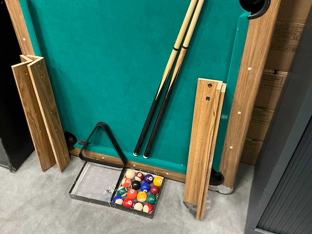 Pooltafel 115x204cm - afbeelding 4 van  6